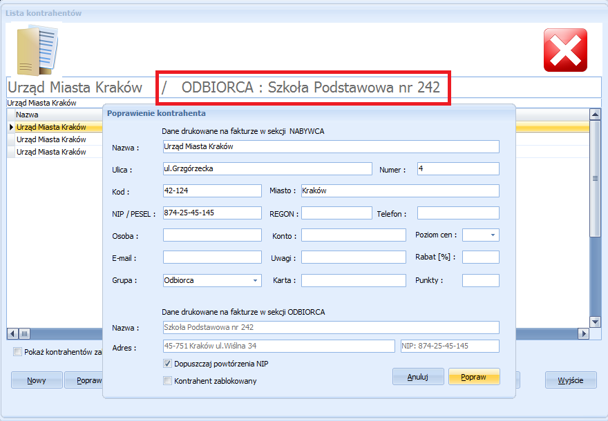 FS-Faktura SQL