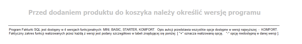 Fakturki SQL