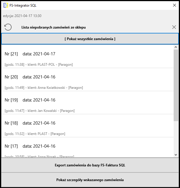 FS-Integrator SQL