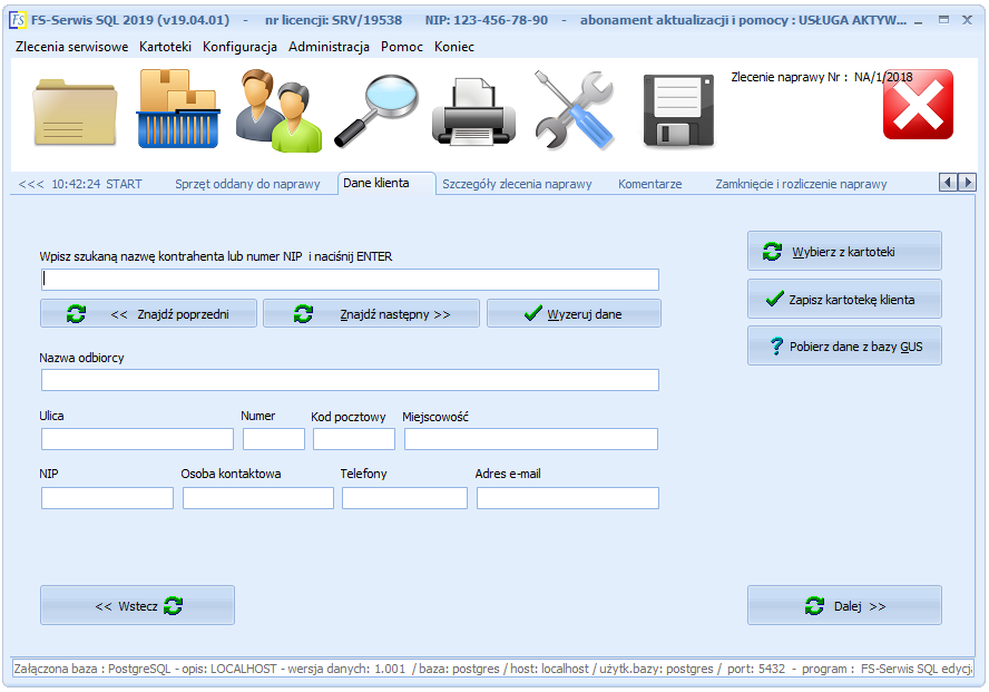 FS-Serwis SQL