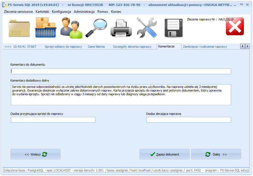 FS-Serwis SQL