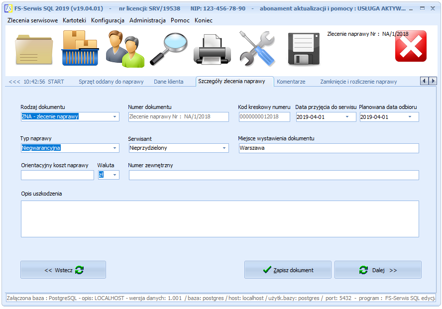 FS-Serwis SQL