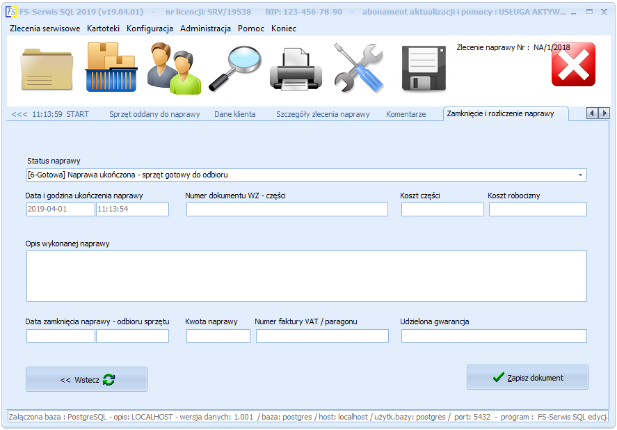 FS-Serwis SQL