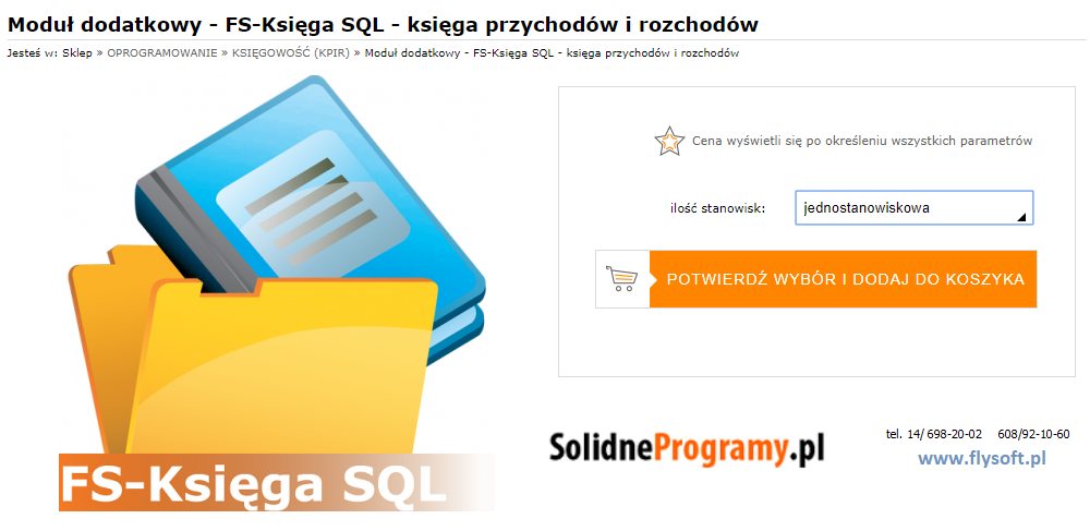 FS-Ksiga SQL, FlySoft, SolidneProgramy