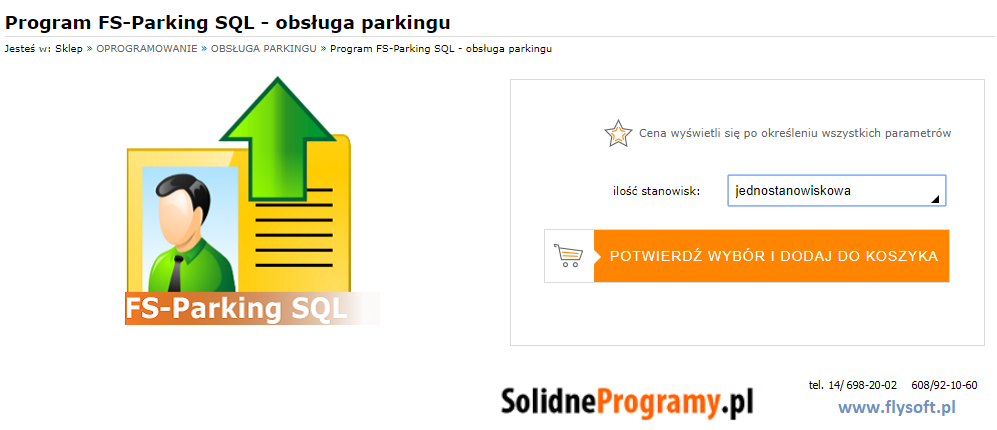 FS-Parking SQL, FlySoft, SolidneProgramy