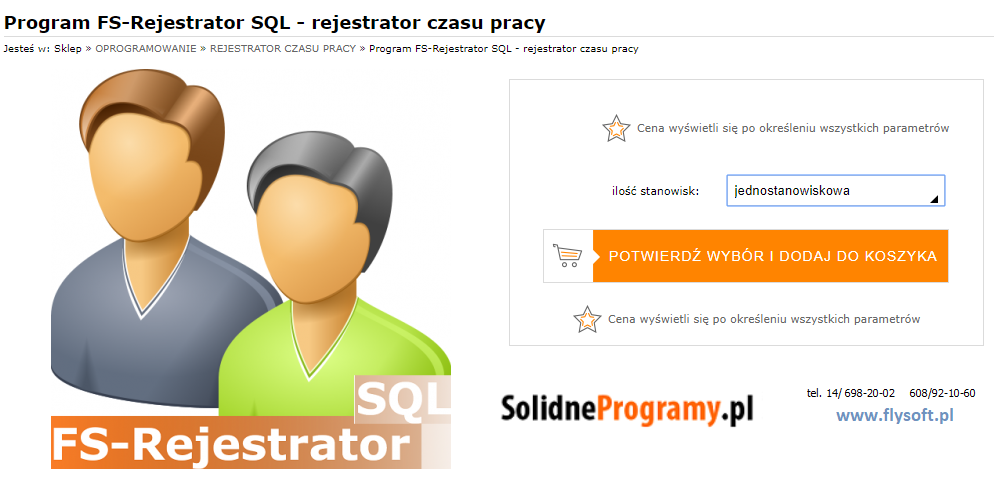 FS-Rejestrator SQL, FlySoft, SolidneProgramy