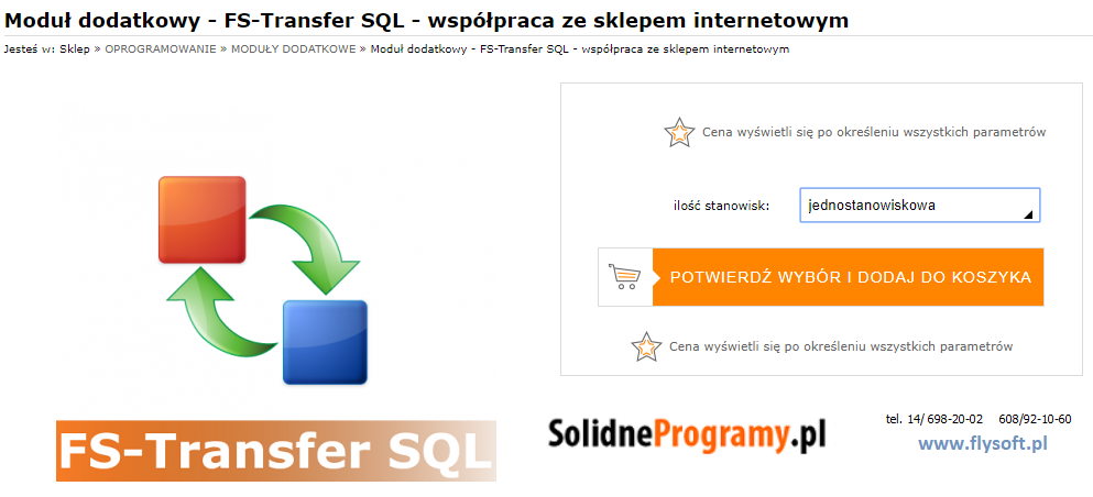 FS-Transfer SQL, FlySoft, SolidneProgramy